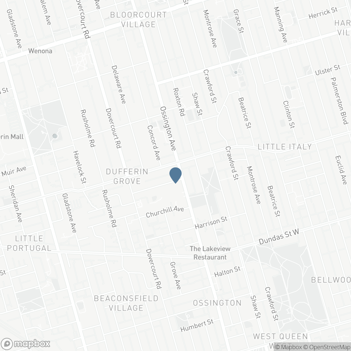 418 OSSINGTON AVENUE, Toronto, Ontario M6J 3A7